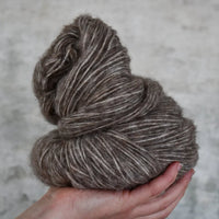 Sysleriget Alpaca Blow | Undyed Brown