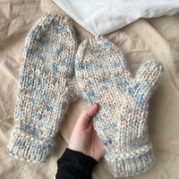 Strikkeopskrift | Chunky Winter Mittens DK