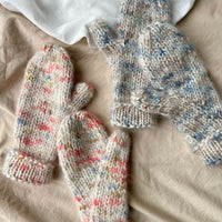 Strikkeopskrift | Chunky Winter Mittens DK
