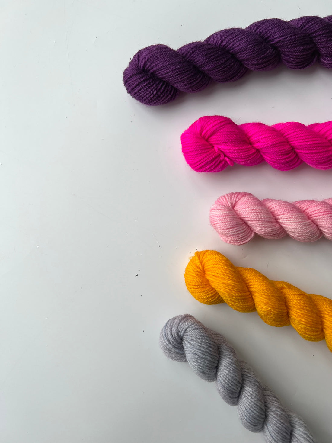 Sysleriget Cashmere Sock | Flower Mini Skeins