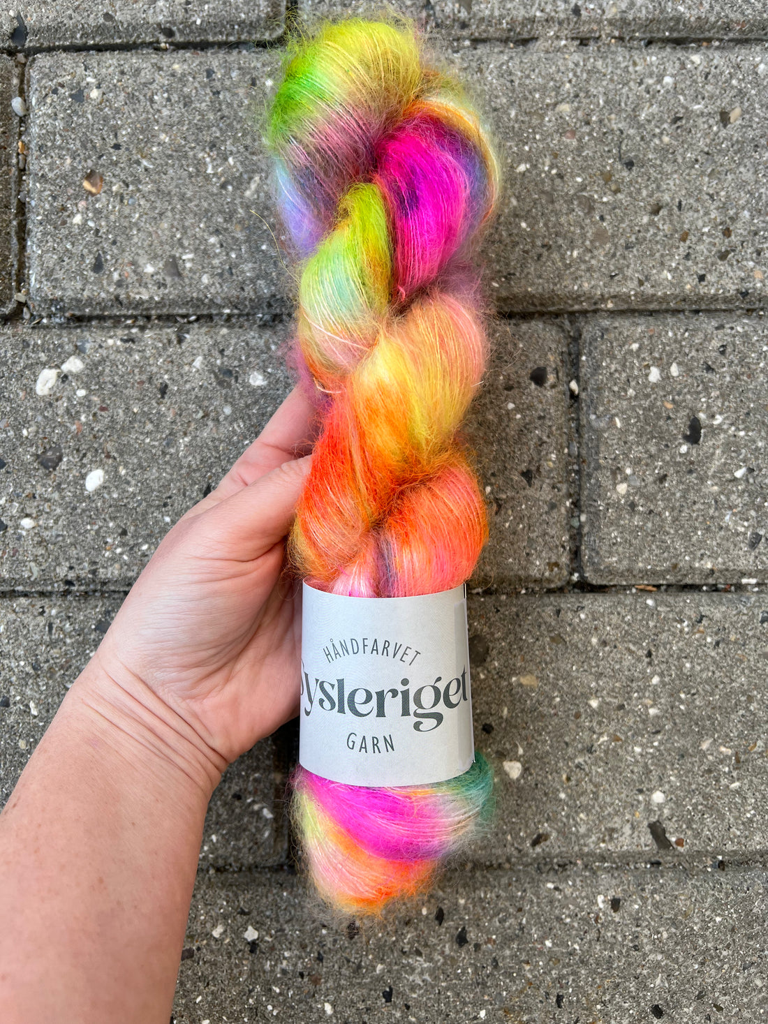 Sysleriget Silk Mohair | Clash of the Neons