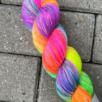 Sysleriget Sock DK | Neon Rainbow