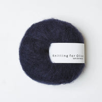 Knitting for Olive | Soft Silk Mohair Marineblå