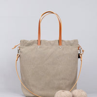 Minuk | Knitted bag - Taupe