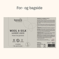 Byoms | Wool & Silk, Laundry Liquid, No Perfumes