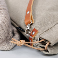 Minuk | Knitted bag - Taupe
