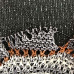 Westknits Mystery Knit Along 2017 - Clue 3