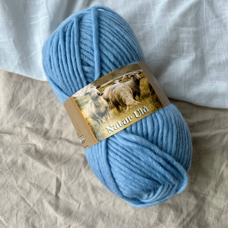 Heart yarn - Natural wool