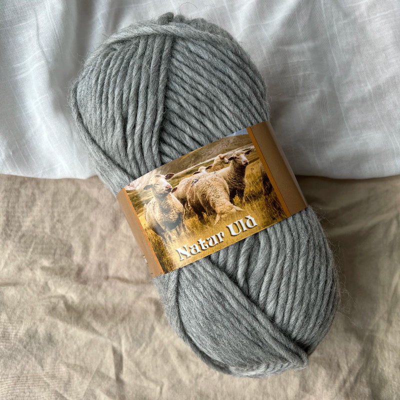 Heart yarn - Natural wool