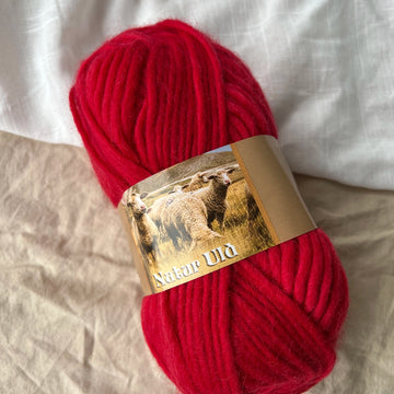 Heart yarn - Natural wool