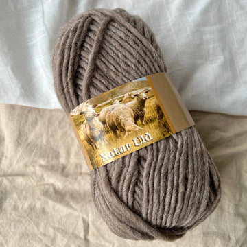 Heart yarn - Natural wool