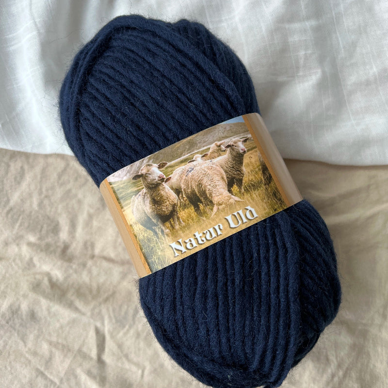 Heart yarn - Natural wool