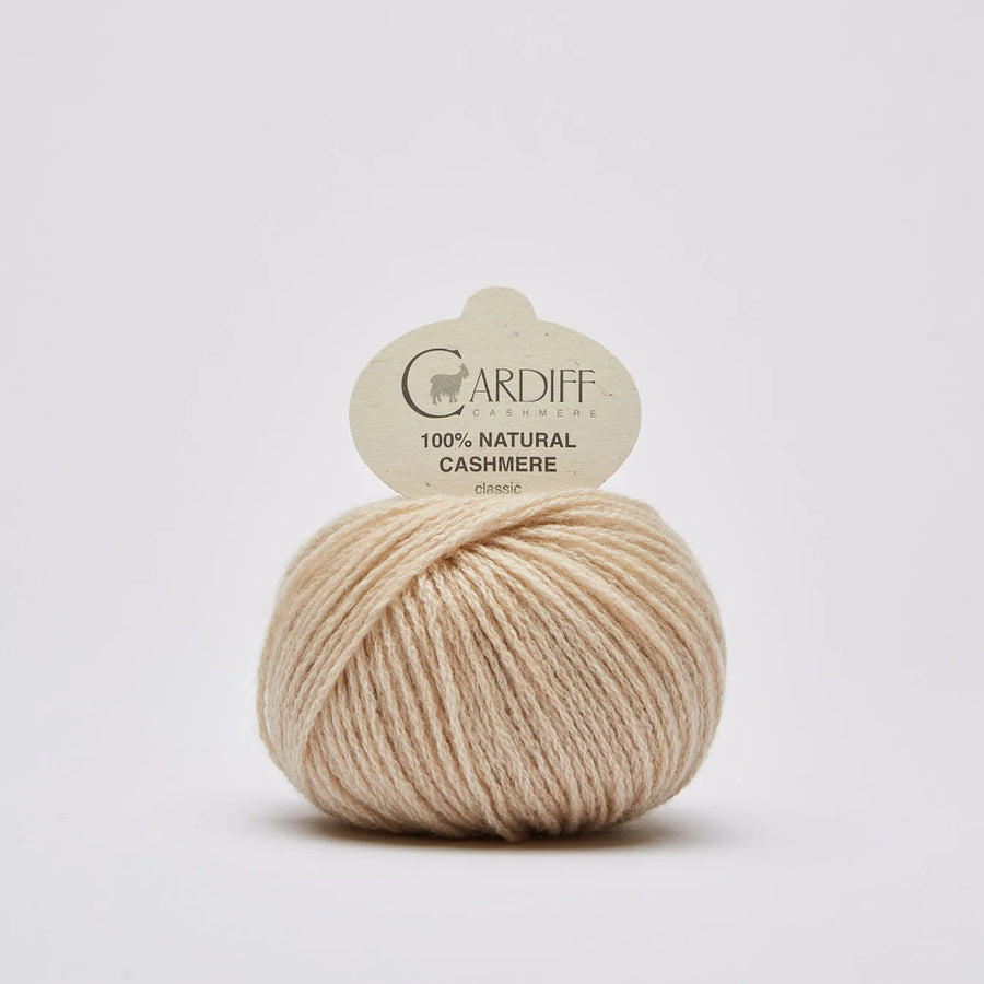 Cardiff Cashmere | Cashmere Classic Silver 509