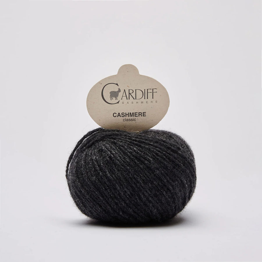 Cardiff Cashmere | Cashmere Classic Antracite