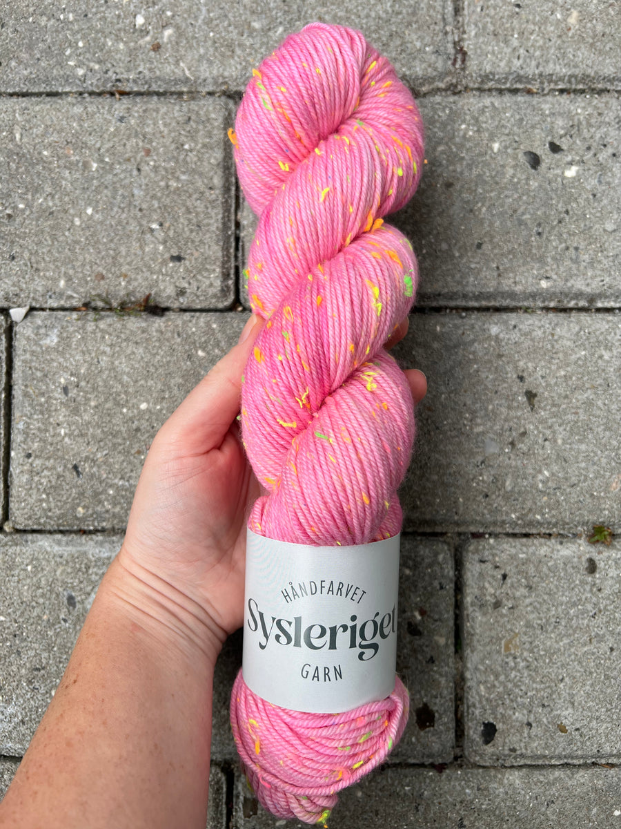 Sysleriget Neon Tweed DK | Carrie Pink