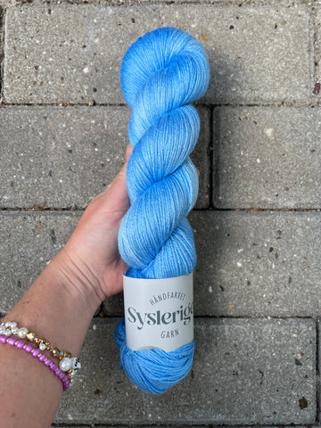 Sysleriget Merino Silk | Glove Blue