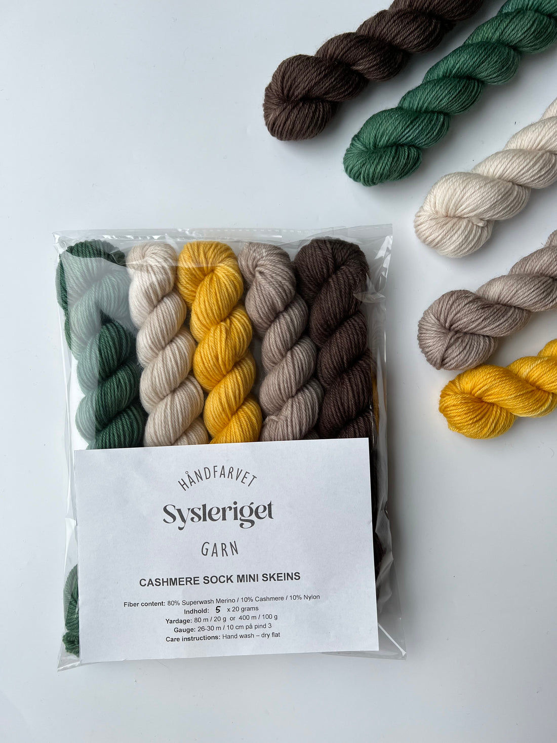 Sysleriget Cashmere Sock | Eva's Magical Mini Skeins