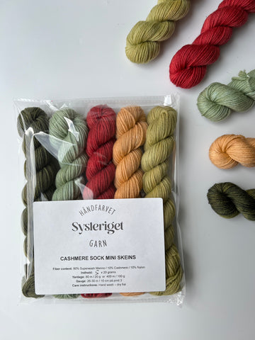 Sysleriget Cashmere Sock | Magical Autumn Mini Skeins