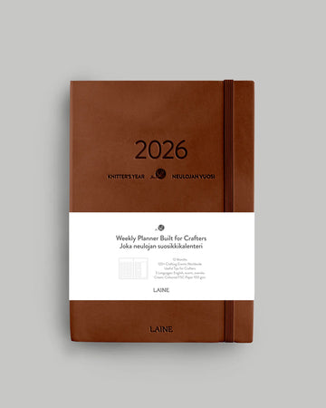 Laine Magazine | Laine Knitter's Year 2026 | Brun