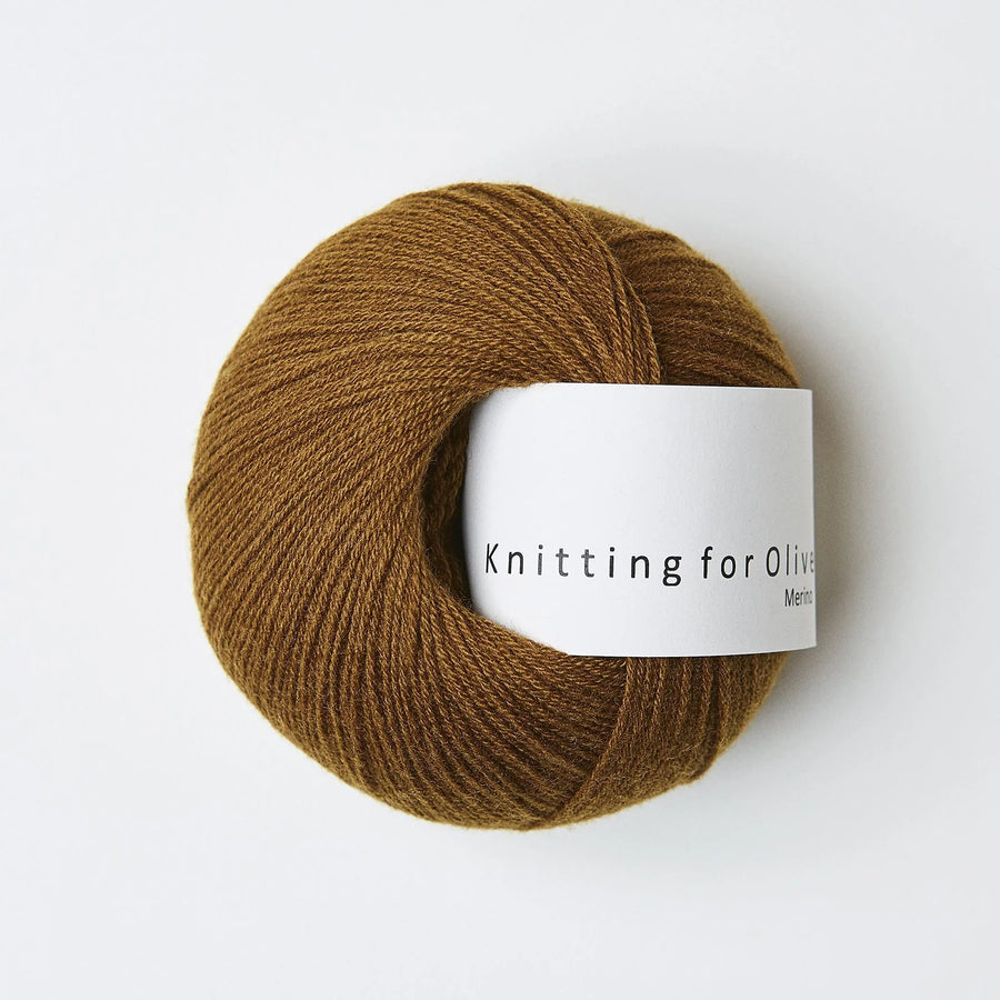 Knitting for Olive | Merino Okkerbrun