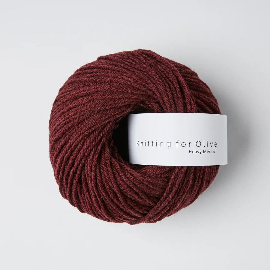 Knitting for Olive | Heavy Merino Bordeaux