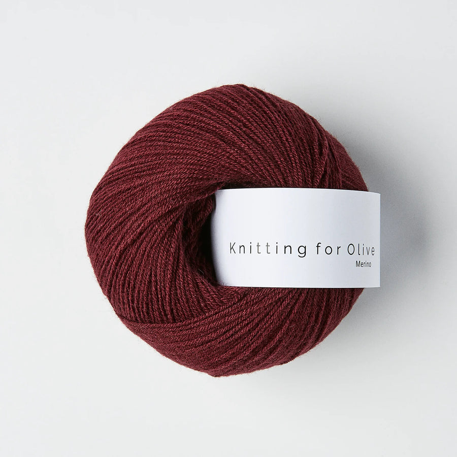 Knitting for Olive | Merino Bordeaux