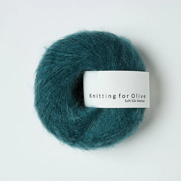 Knitting for Olive | Soft Silk Mohair Petroleumsgrøn