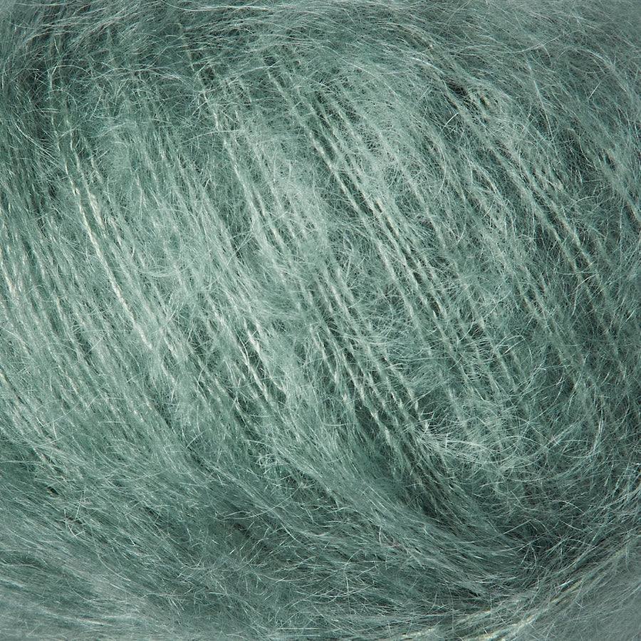 Knitting for Olive | Soft Silk Mohair Støvet Aqua