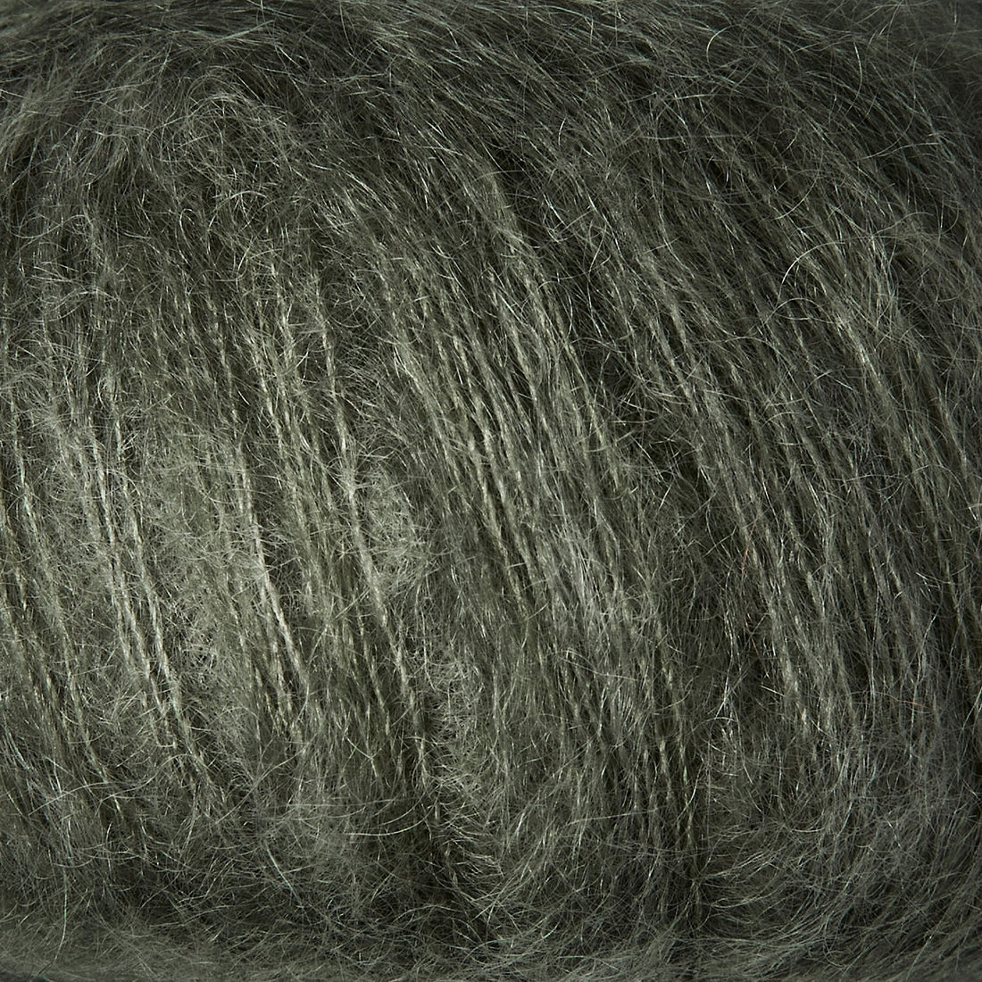 Knitting for Olive | Soft Silk Mohair Støvet Søgrøn
