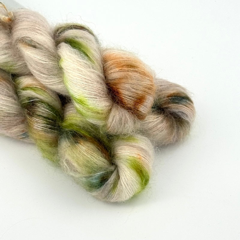 Sysleriget Silk Mohair | Matcha Swirl