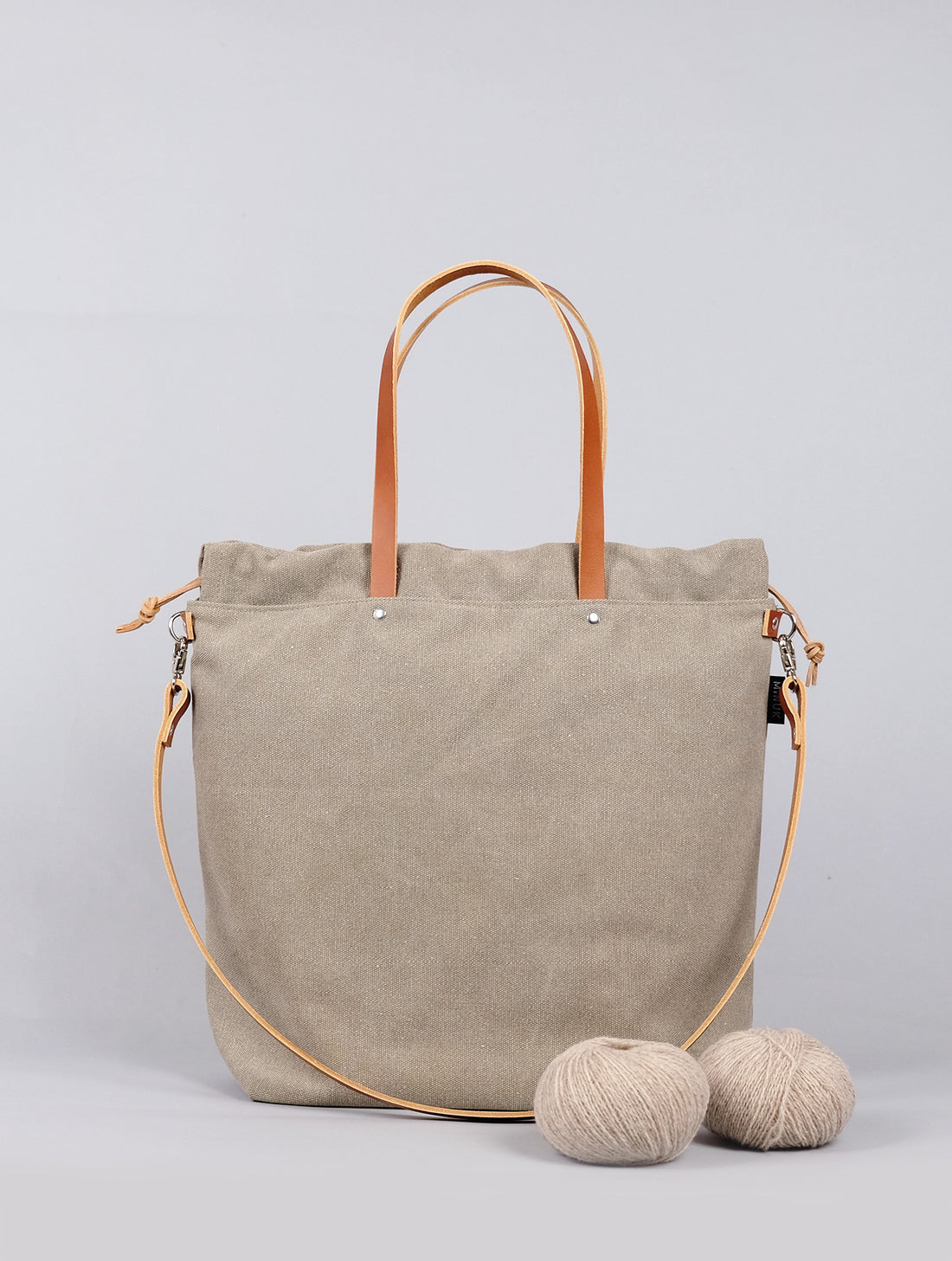Minuk | Knitted bag - Taupe