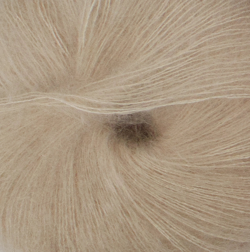 Soft Silk Mohair | Sandshell