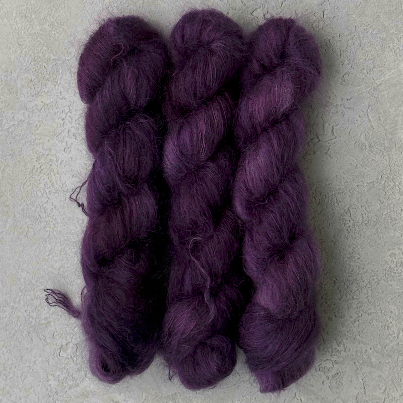 Sysleriget Silk Mohair | All About Aubergine