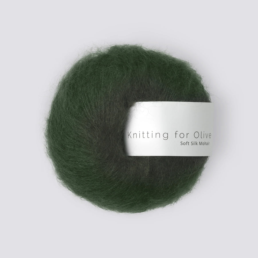 Knitting for Olive | Soft Silk Mohair Skifergrøn