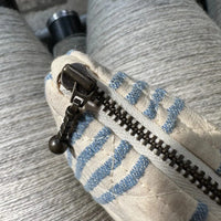 PetiteKnit | Knitter's Tool Purse | Striped Seersucker