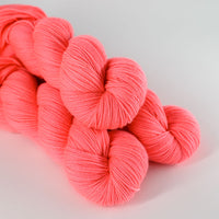 Sysleriget Cashmere Sock | Neon Coral