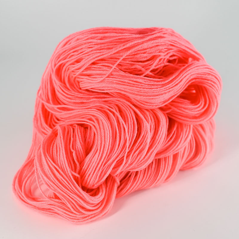 Sysleriget Cashmere Sock | Neon Coral